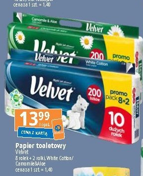Papier toaletowy Velvet promocja