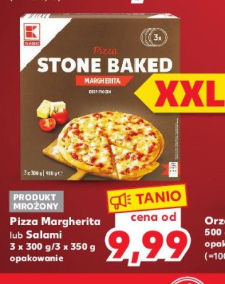 Pizza margherita K-classic promocja