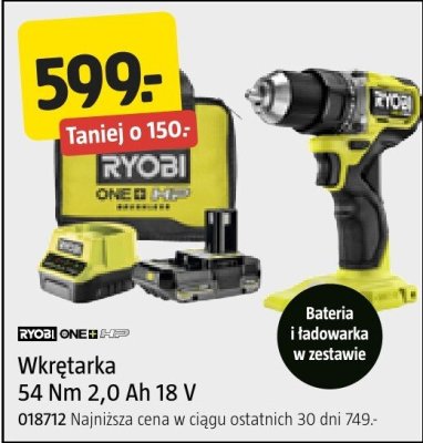 Wkrętarka 54 Nm 2,0 Ah 18 V promocja w Jula