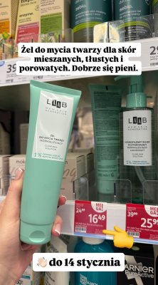 Żel do mycia twarzy LAAB Clear Skin Solution normalizujący promocja w Rossmann