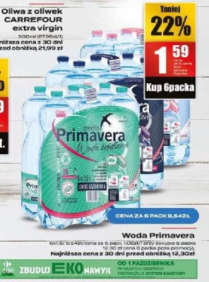 Oliwa z oliwek Carrefour Extra Virgin promocja w Supeco