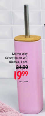 Szczotka do wc różowa Momo way promocja
