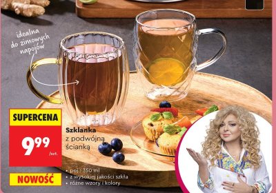 Szklanka z podwójną ścianką promocja w Biedronka