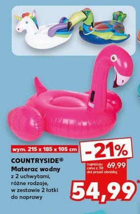 Materac wodny 215 x 185 x 105 cm K-classic countryside promocja