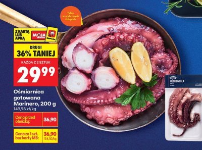 Ośmiornica gotowana Marinero, 200 g promocja w Biedronka