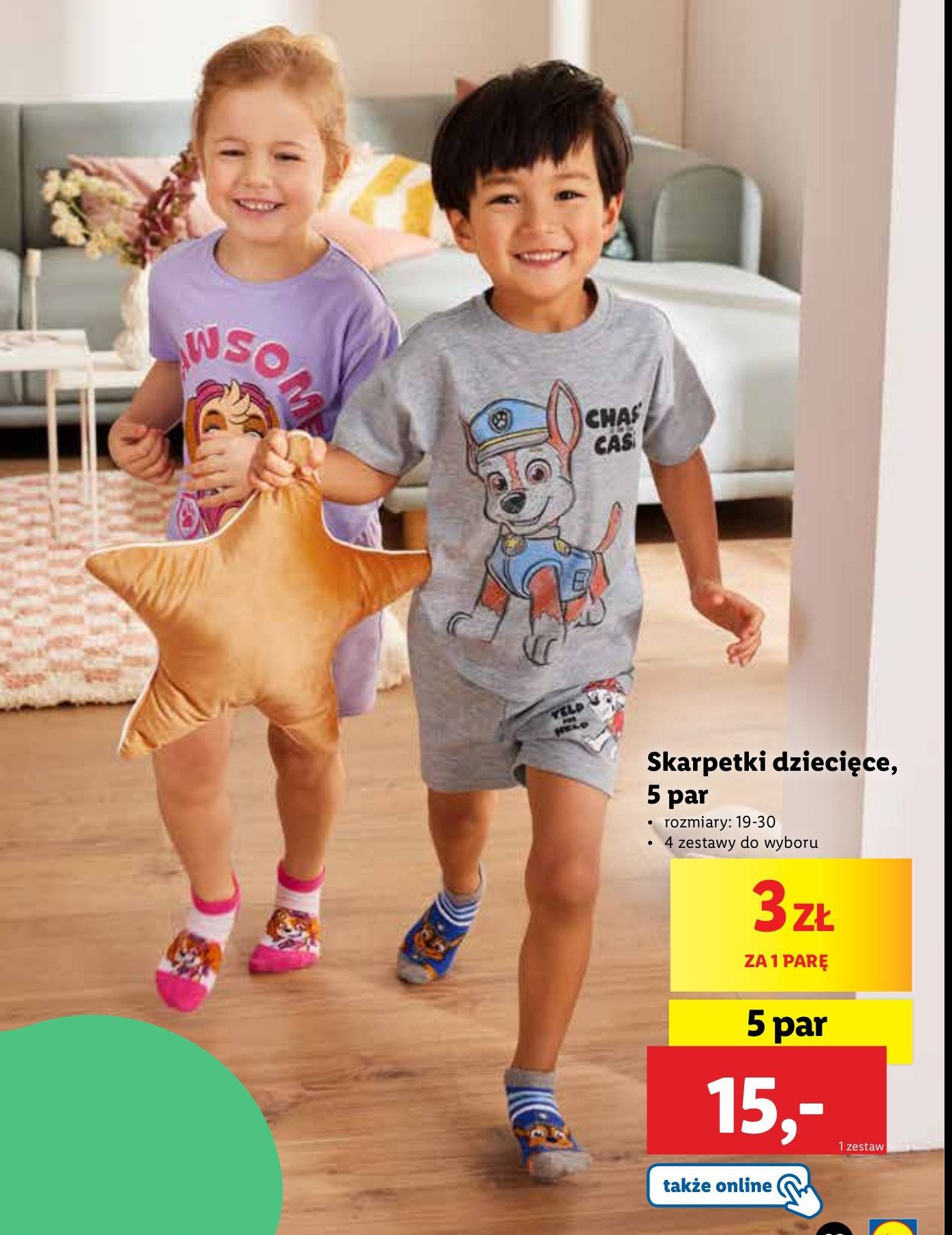 Skarpetki dzieci臋ce 19-30 promocja
