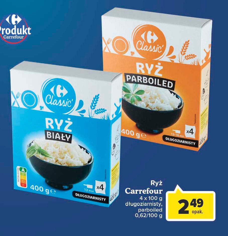 Ryż parboiled długoziarnisty Carrefour promocja