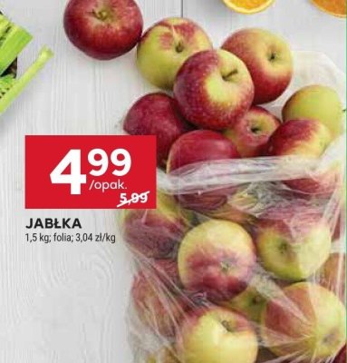 Jabłka braeburn promocja w Stokrotka