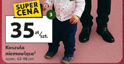 Koszula niemowlęca promocja w Auchan