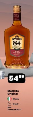 Brandy Stock 84 Original promocja w Netto