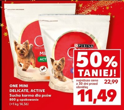 Karma dla psów MINI Active promocja w Kaufland