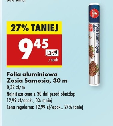 Folia spo偶ywcza 30 m Zosia samosia promocja