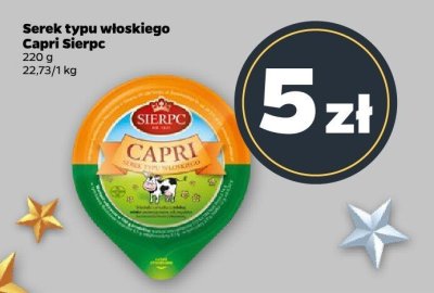 Serek typu włoskiego Capri Sierpc promocja w Netto