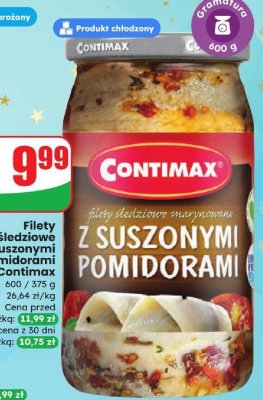 Filety śledziowe z suszonymi pomidorami  promocja w Dino