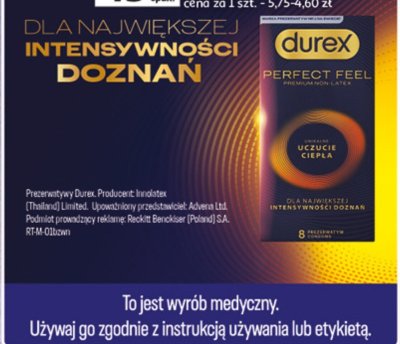 Prezerwatywy Durex promocja w Auchan