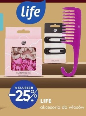 Akcesoria LIFE akcesoria do włosów promocja w Super-Pharm