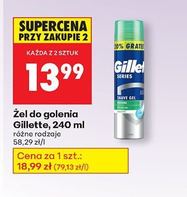 Żel do golenia  promocja w Biedronka