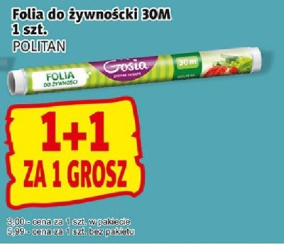 Folia do żywności 30M 1 szt. promocja w Prim Market