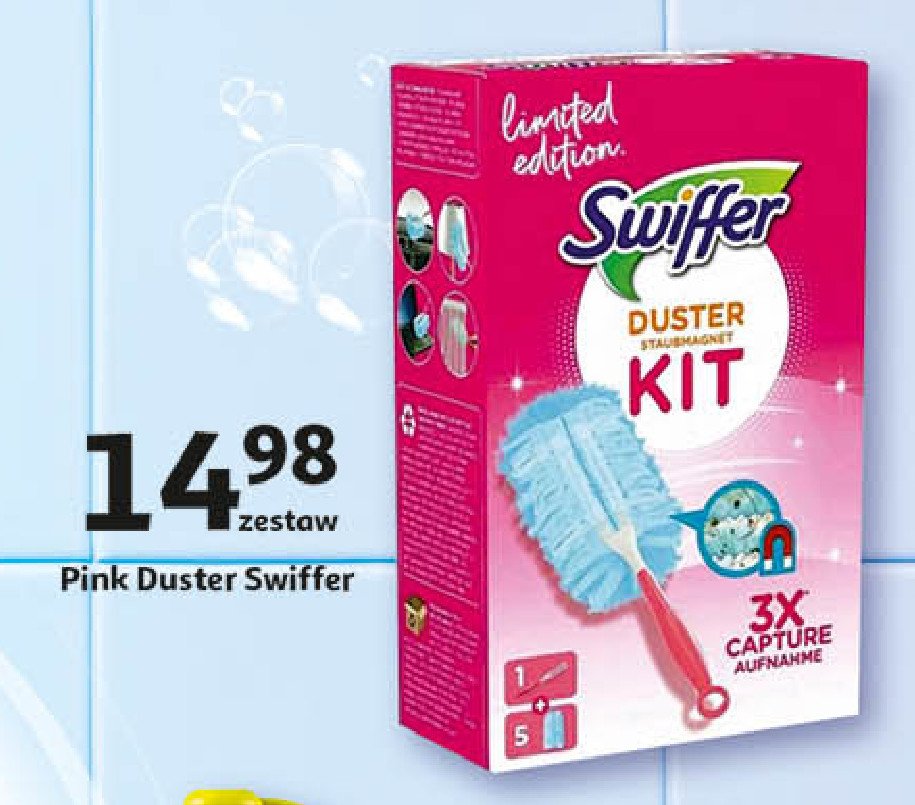 Szczotka do kurzu duster kit Swiffer promocja