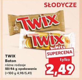 Baton Twix white promocja