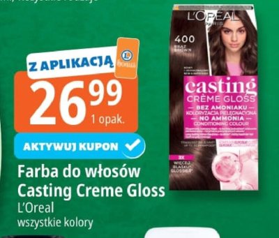 Farba do włosów Casting Creme Gloss L'Oreal wszystkie kolory promocja w Leclerc