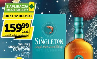 Whisky Singleton of Dufftown promocja w Groszek