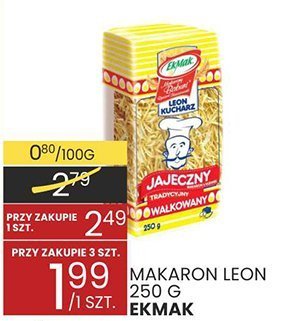 Makaron leon 250 g promocja w Wafelek
