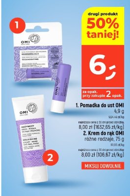 Krem do rąk OMI różne rodzaje promocja w Dealz