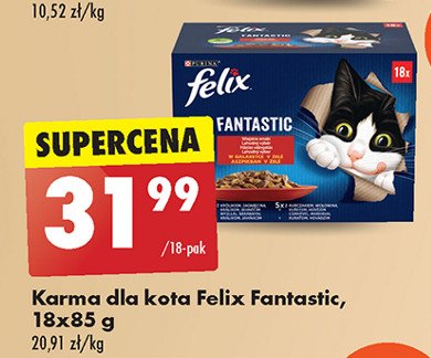 Karma dla kota wiejskie smaki w galarecie Purina felix fantastic promocja
