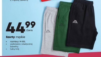 Szorty męskie rozm. m-xxl Kappa promocja