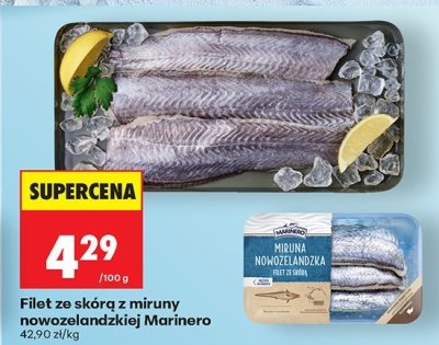 Filet ze skóra z mirury nowozelandzkiej Marinero promocja w Biedronka