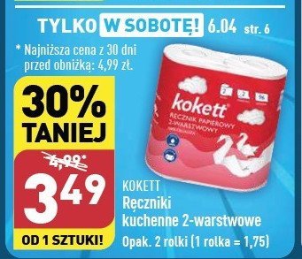 Ręczniki kuchenne Kokett promocja
