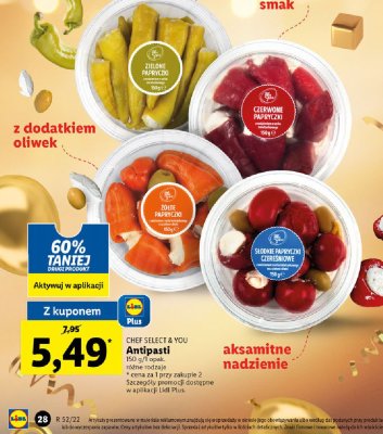 Żółte papryczki nadziane serkiem Chef select & you promocja