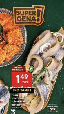Filety śledziowe promocja w Delikatesy Centrum