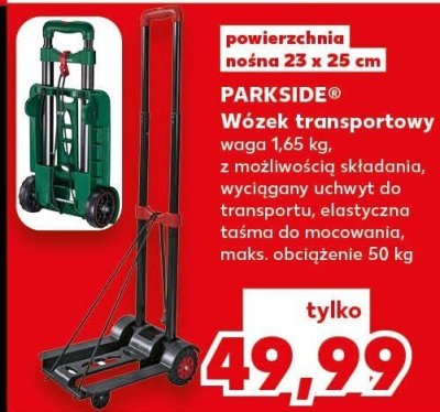 Wózek transportowy Parkside promocja w Kaufland