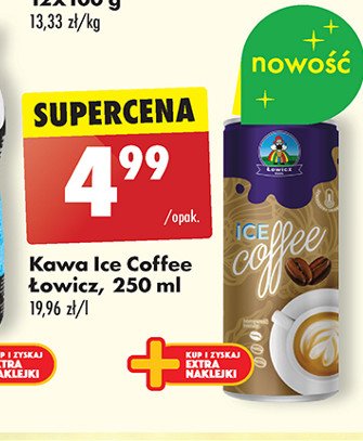 Kawa ice coffee Łowicz 1906 łowicka promocja