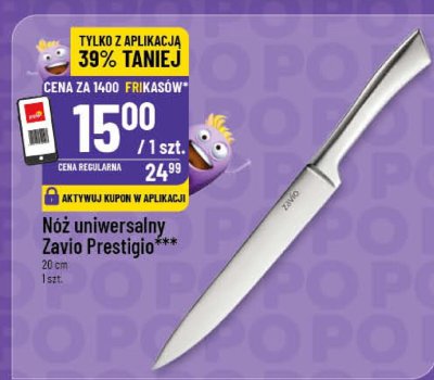 Nóż uniwersalny Zavio Prestigio 20 cm promocja w POLOmarket