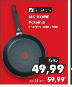 Patelnia z termosensorem 24 cm Mg home promocja