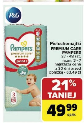 Pieluchy midi 3 Pampers promocja