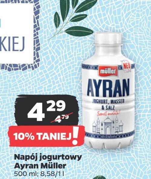 Napoj Muller ayran promocja