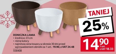 Doniczka Lamia promocja w Selgros
