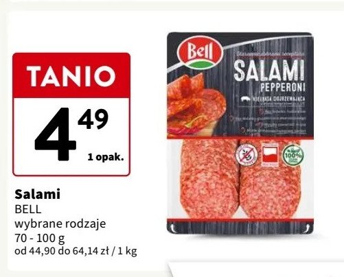 Salami pepperoni Bell polska promocja