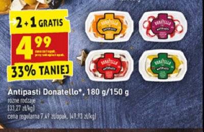 Papryczki czerwone nadziewane serkiem Donatello antipasti promocja