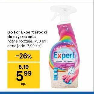 艢rodek do czyszczenia dywan贸w i tapicerek Go for expert promocja
