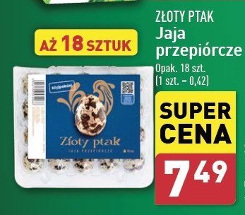 Jajka przepiórcze Złoty ptak promocja