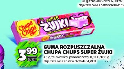 Cukierki do żucia o smaku pomarańczowym promocja