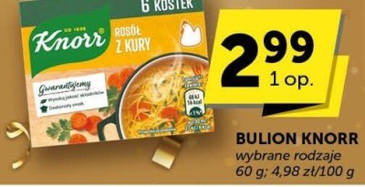 Bulion Knorr wybrane rodzaje promocja w Groszek