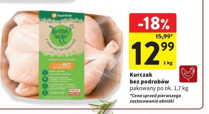 Kurczak sielski Superdrob promocja