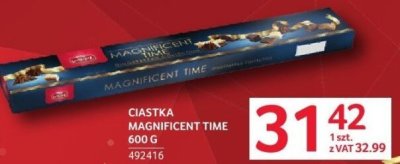Ciastka Magnificent Time 600 g promocja w Selgros