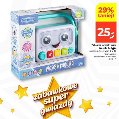 Zabawka interaktywna Wesołe Radyjko promocja w Dealz